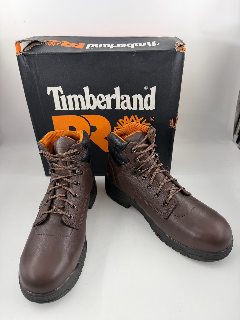Timberland Men’s Titan 6”-SZ 13-Alloy Safety Toe Waterproof Industrial Work Boot